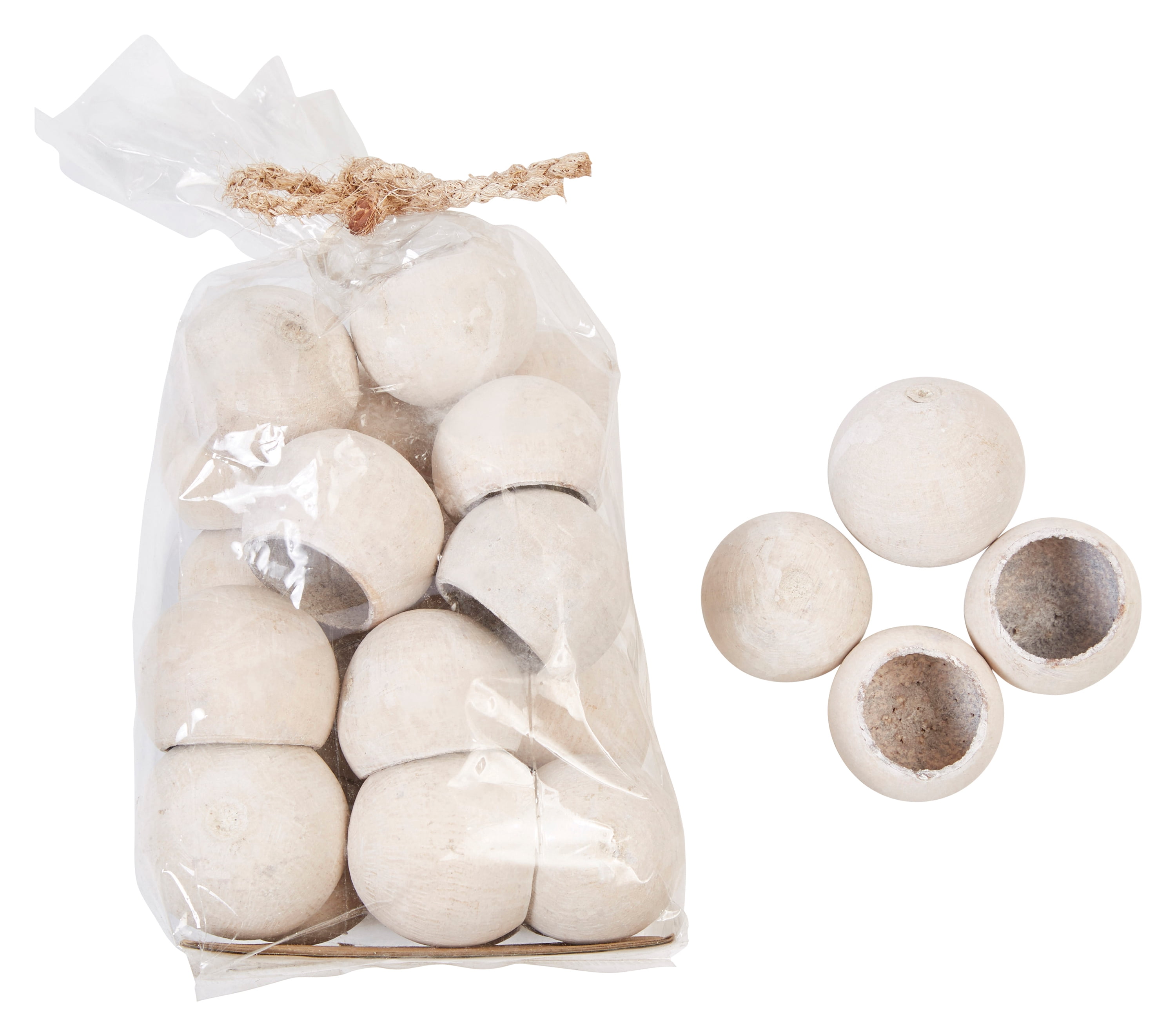 Creative CoOp Approximately 3"H Dried Natural Bell Cup (Set of 20