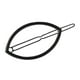 thumbnail image 2 of Pinza de horquilla delicada, pinza de pelo ovalada de aleación, pasador de agarre deslizante, de niña Negro Hugo Pinza de horquilla geométrica, 2 of 7