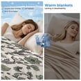 thumbnail image 2 of Sage Green Leaf Cooling Blanket,Lightweight Breathable Summer Throw Blanket with Double Sided Cold Effect,Vintage Farmhouse Boho Pastoral Tribal Picnic Blankets Bed Sheet for Hot Sleepers 50"x60", 2 of 8
