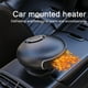 thumbnail image 3 of Calefactor portátil y desempañador de coche de 12V con ventilador ajustable a 360° para descongelación rápida del parabrisas y refrigeración en verano, 3 of 9