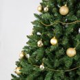 thumbnail image 5 of Christopher Knight Home 6FT Pre-Lit Classic Christmas Tree with 250 LED Lights, 1000 Tips, Hinged Metal Stand, Green, 5 of 13