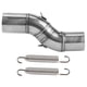 thumbnail image 1 of Motorcycle Exhaust Mid Link Pipe Stainless Steel Tube Fit for Benelli TRK 502X 2018?2020, 1 of 5