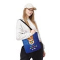 thumbnail image 2 of Autism Awareness Papillon Accept Understand Love All Over Print 3D Canvas Tote Bag Pap Butterfly Dog Lover Reusable Handbag - 12003, 2 of 5