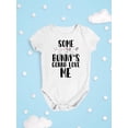 thumbnail image 3 of Some Bunny's Gonna Love Me Bodysuit Infant -Smartprints Designs,  Newborn, 3 of 4