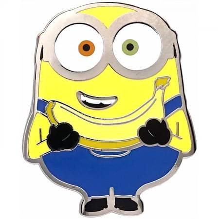 Minions Bob Holding Banana Enamel Lapel Pin