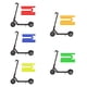 thumbnail image 4 of Sonducket Paquete de 44 tiras reflectantes artesanales a prueba de polvo autoadhesivas calcomanías para bicicletas tiras de seguridad de Patinetes eléctricos Azul, 4 of 6