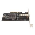 thumbnail image 3 of Carte SFP 10Gb, X8 Slot PCI E Carte Optique PCB Stable Simple I/O Virtualisation Large Compatible pour Bureau, 3 of 7