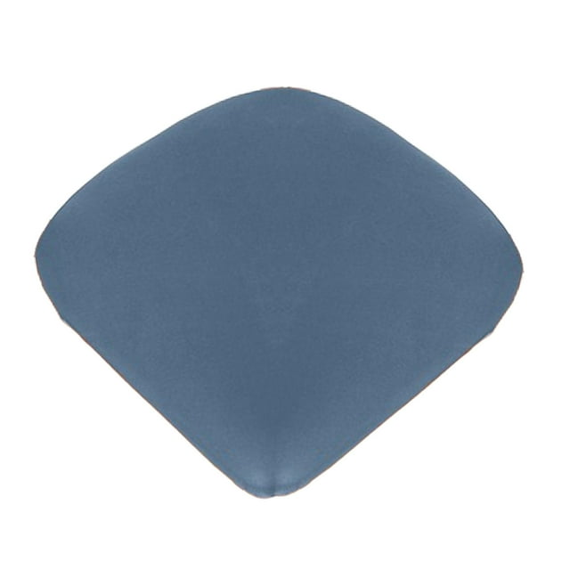 Oioii Solid Color Brushed High Elastic Dining Chair Cover Waterproof Stain-Proof Soft Comfortable Non-Slip Chair Seat Slipcover Universal for Home Kitchen Dining Room, Household Supplies, Dark Blue