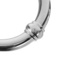 thumbnail image 4 of CATIEBYE Silver Zinc Alloy Door Knocker Set for Home Front Door Elegant Minimalist Ring Design, 4 of 8
