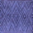 thumbnail image 1 of Ahgly Company Indoor Square Oriental Blue Traditional Area Rugs, 3' Square, 1 of 4