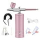thumbnail image 2 of Nano Fog Mist Sprayer Mini Air Compressor Kit Air-Brush Paint Spray Gun Airbrush For Nail Art Tattoo Craft Cake, 2 of 5