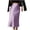 Purple, variant on USSUMA Skirts for Women Midi Skirt Solid Color Fishtail Slim Wrap Skirt Mid-Calf Skirt Lounging Dresses Lightweight Skirts Camping Online Shopping Army Green Skirt for Women L