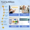 thumbnail image 6 of iSpring RCC7AKF3 Value Pack, Alkaline 6-Stage Under Sink Reverse Osmosis Water Filter System, Patented Easy-Mount Faucet for Effortless Installation, Additional 3 Pre-Filters Included, 6 of 11