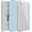 Clear Blue, variant on TUDIA SKN FLIP V2 Case for Onyx Boox Palma 2 (2025), Slim Folio Protective Cover with Auto Wake/Sleep, TPU Transparent Back, Clear Turquoise