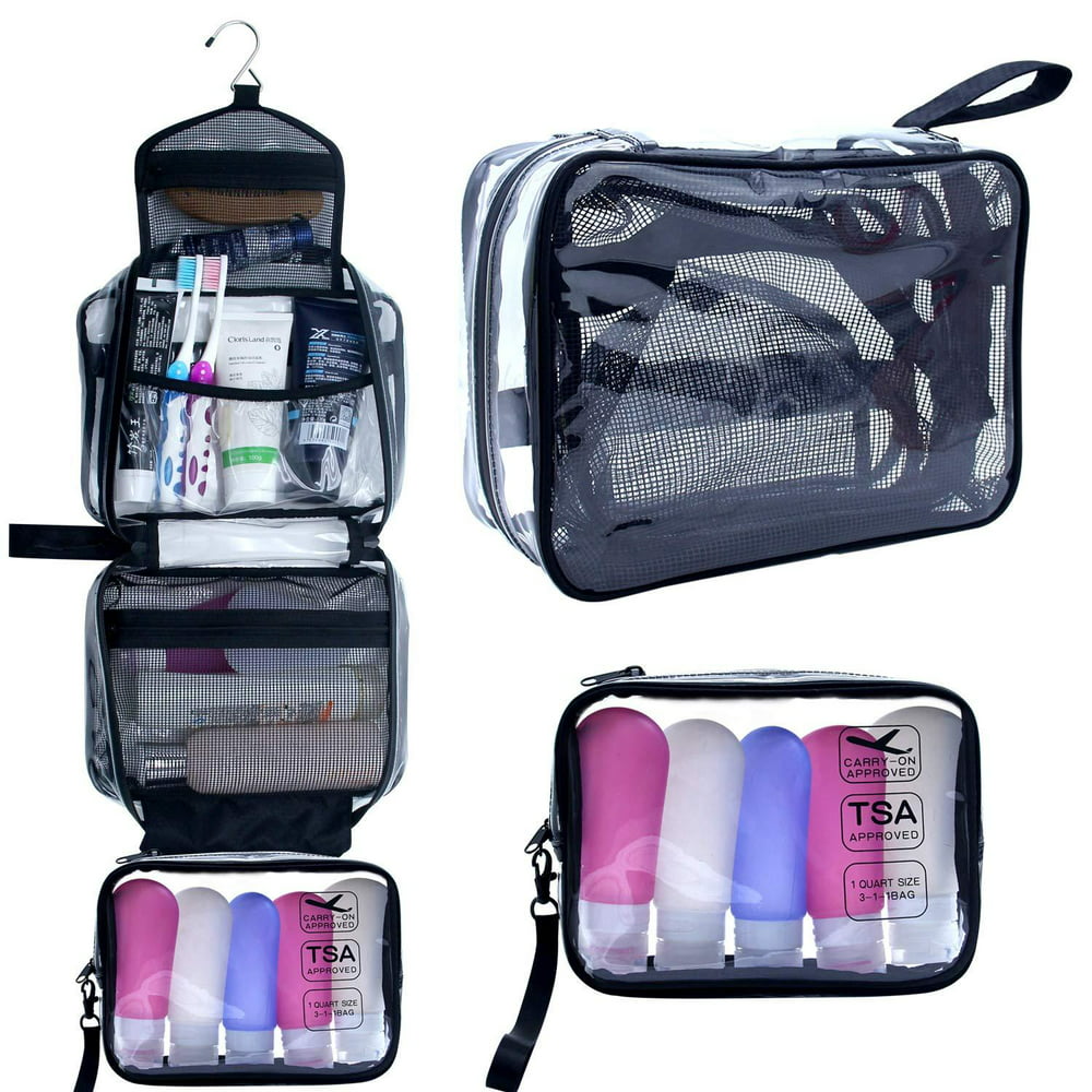 best travel clear toiletry bag