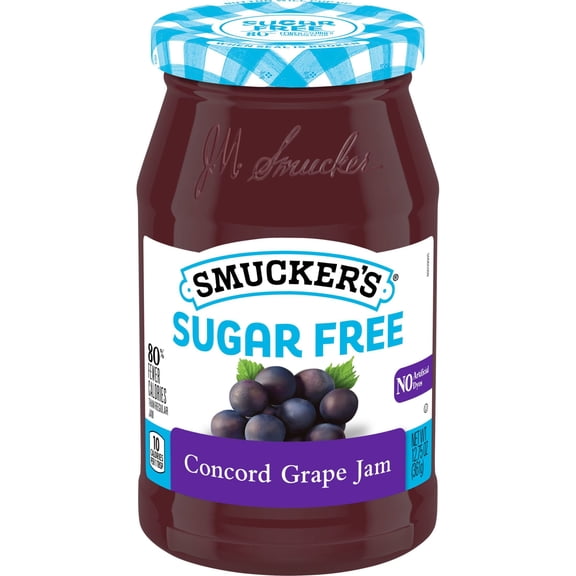 Smucker’s Sugar Free Grape Jam, 12.75 oz Jar