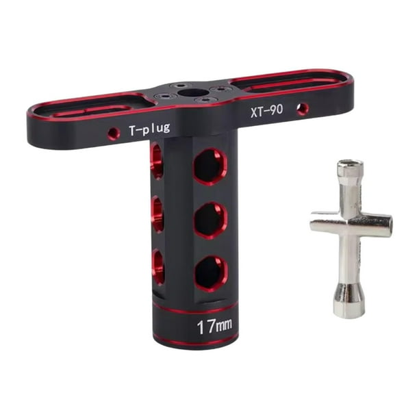 Llave de tubo hexagonal, llave de manguito de tuercas hexagonales RC, llave de manguito hexagonal resistente para vehículos, camiones y accesorios de