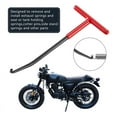 thumbnail image 3 of 2pcs Exhaust Spring Puller Tool Motorcycle Exhaust Spring Hooks, T Handle Exhaust Spring Hooks Snowmobile Spring Puller, 3 of 8