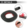thumbnail image 5 of Unique Bargains Universal Car Weatherstrip Weather Stripping Self Adhesive Weather Seal Strip 26Ftx0.31" D-Shape EPDM, 5 of 7