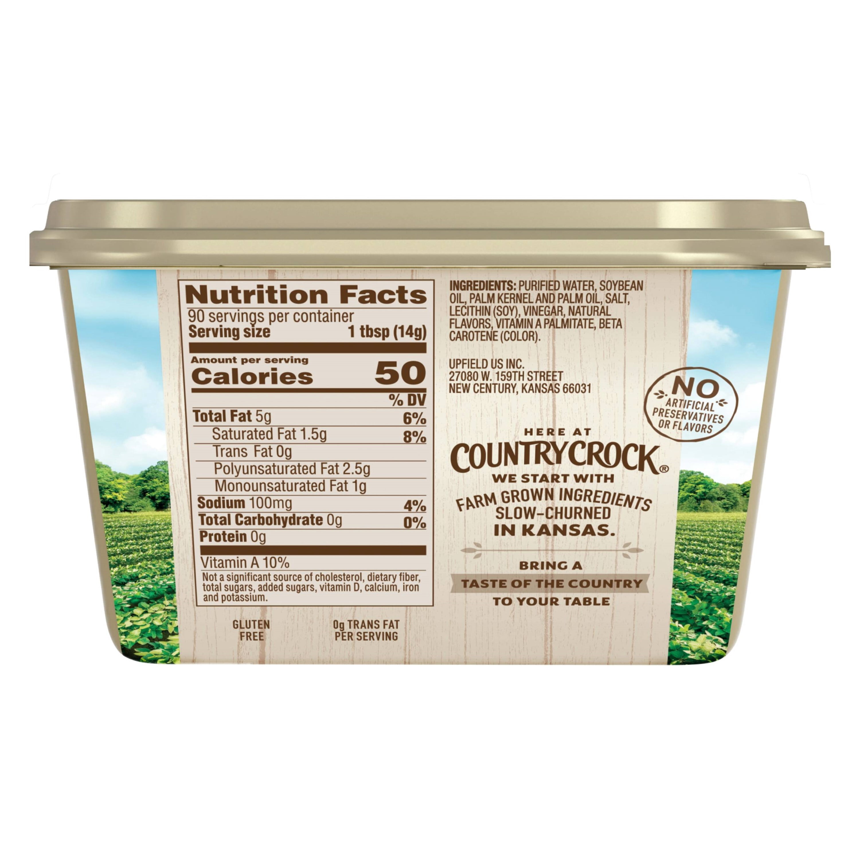 Country Crock Original Buttery Spread, 45 oz Tub