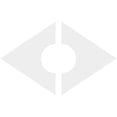 thumbnail image 4 of 26"W x 17 3/8"H x 7"ID x 9"C x 1"P Diamond Architectural Grade PVC Contemporary Ceiling Medallion, Two Piece, 4 of 11