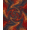 Red Orange Gray, Pattern 4, variant on ODIKA 8'x10' Washable Area Rug Volcano Blazing Deep Gorge Flow Ground Cover Statement Pile Volcanic for Living Room, Under Sectional, Family , Durable, Non-Slip