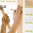 thumbnail image 4 of 90Pcs Nails for Hanging Picture Decorative Nail for Hanging Wall Decor Pictures Frame Kit 3 Sizes Photo Hanger, 4 of 7