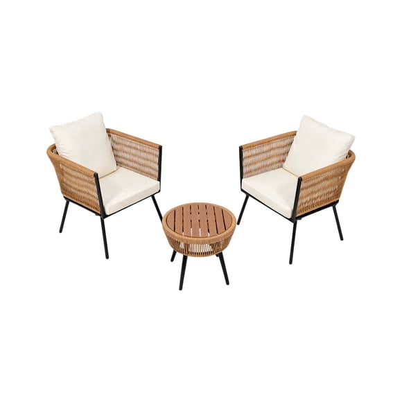 Set Jardin Exterior 2 Sillones Jardimex Con Mesa Diseño Moderno Ratan Agregar a favoritos $ 7,599