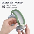 thumbnail image 3 of Funda para diadema Yjmei compatible con Apple Airpods Max - Protección de silicona para diadema de auriculares - Verde hierba, 3 of 5