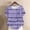 ♔165-Purple, variant on Xuyuer Women's Fashion Casual Random Polka Dot Print Short Sleeve Linen-Like Button T-Shirt Top - Cute Blouse, Short Sleeve Tops for Women, Business Casual Tops, Summer Tops