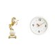 thumbnail image 1 of Figura de escritorio,Estante de estatua de caballo para escritorio,oficina,decoración del hogar,Figura decorativa de escritorio de resina para decoración del hogar,Reloj de pared,Reloj de, 1 of 8