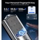 thumbnail image 5 of Cerradura inteligente Veise VE027 con Wi‑Fi, huella digital y acceso sin llave, IP65, 5 of 9