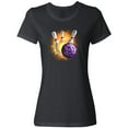 thumbnail image 3 of Inktastic Bowling Strike Women's T-Shirt, 3 of 5