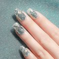 thumbnail image 5 of Cyan Foil Leaf Sheets,100 Sheets 3.15" Cyan Gilding Gold Foil For Paintings, Arts Crafts, Nail Deco, Furniture, Fashion And Accessories, 5 of 5