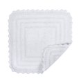 thumbnail image 3 of Alfombra de baño DII Crochet Collection reversible 60 x 60 cm blanca DII Ver descripción, 3 of 8