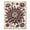 Pink, Pattern 17, variant on ODIKA 4' x 6' Machine Washable Non-Slip Area Rug, antique floral High Traffic Rug, Ivory, 975757
