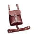 thumbnail image 1 of Bolsa de cinturón medieval, accesorio de disfraz, bolso Steampunk portátil de cuero de PU Rojo, 1 of 9