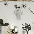 thumbnail image 4 of Halloween Decorations Hanging Ghost Decor 9*14.9 in Macrame Wall Hanging for Halloween Party Decoration Cute Ghost For Nursery Bathroom Bedroom Living Room Kitchen Garden Yard, 4 of 6