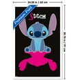 thumbnail image 3 of Disney Lilo and Stitch: Simply Stitch - Pink Shadow Wall Poster, 22.375" x 34" Framed, 3 of 5