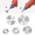 thumbnail image 6 of Gpoty 30pcs Diamond Cutting Wheel Discs 10 Pieces 25 mm Vented Diamond Cutting Disc Kit,10 Pieces 32mm Resin Cutting Wheels, 5 Pieces High Speed Steel Saw Blades with 5 Handles for Rotary Tool, 6 of 9