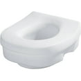 thumbnail image 4 of Moen Glacier Elevated Plastic Elongated Toilet Seat, White (ADA Compliant), 4 of 5