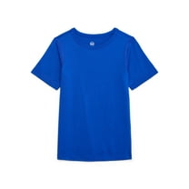 Wonder Nation Boys OLX Adaptive Abdominal Port Tee with Short Sleeves, Sizes 4-18 & Husky