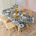thumbnail image 3 of Pioneer Flower Floral Print Pattern Rectangle Tablecloth 60"x120", Waterproof Polyester Table Cloth, Wipeable Spillproof for Dining Camping Indoor Outdoor, 3 of 6
