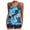 Blue-H, variant on Tqyyweavej Tankini Swim Suits for Women Print Color Block Scoop Neck Bathing Suits Tops Tummy Control High Rise Summer Swimwear Shorts