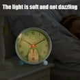 thumbnail image 4 of Niños, Reloj Despertador Con Luz, Reloj Despertador Sin Tictac, Reloj Despertador De Trabajo De Aprendizaje, Lindo Animal, Entrenador Para Dormir sonducket HA043497-02, 4 of 6