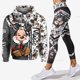 thumbnail image 3 of Sudadera con capucha de Mickey personalizable para mujer, conjunto de pantalones de chándal de Yoga de Mickey, Leggings de Yoga de Disney, chándal de moda, 3 of 3