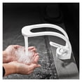 thumbnail image 2 of Creative All Copper Basin Faucet, Bathroom Toilet Under Basin Vanity Faucet, Hot And Cold Water Faucet White Chrome ,Versatile Features, 2 of 7