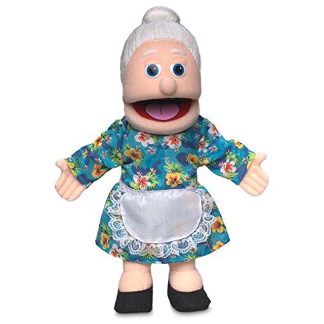 Títere de mano Abuelita Silly Puppets de 36 cm de alto
