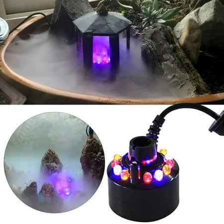 

GAHZENB Humidifier Fog Fog Water Crafts Plastic 12 Light Humidifier Accessories Humid Air Water Shortage Power Supply Clearance sale! (As Show)