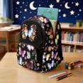 thumbnail image 4 of Xixirimido Colorful Butterfly Floral Print 17" Kids Backpack for Boys & Girls Large School Bags with Multi Pockets Elementary Middle High School Student Bookbag, 4 of 8